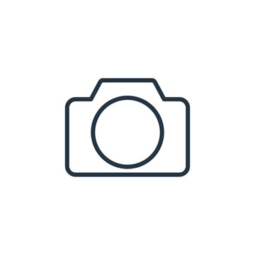 Camera Photography Icon Vector Template