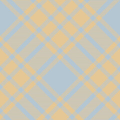 Plaid pattern vector. Check fabric texture. Seamless textile design for clothes, paper print.