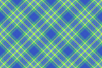 Fabric seamless tartan. Background plaid check. Texture pattern vector textile.
