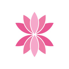 Abstract Flower Decoration Mandala Vector Logo Template