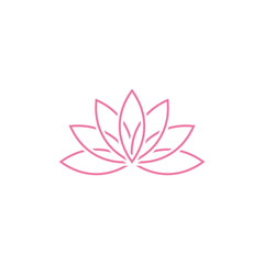 Abstract Flower Decoration Mandala Vector Logo Template