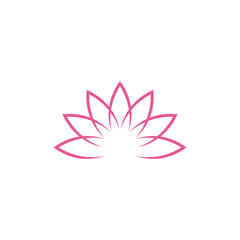 Abstract Flower Decoration Mandala Vector Logo Template