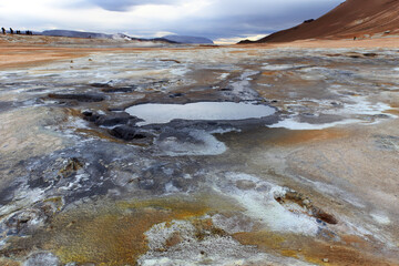 The Krafla volcanic area, Iceland