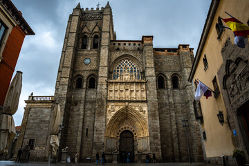 Fototapeta na wymiar Catedral de Ávila, España
