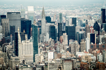 City scape of Manhattan in New York