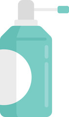 Disinfection soap dispenser icon. Flat illustration of Disinfection soap dispenser vector icon for web design isolated