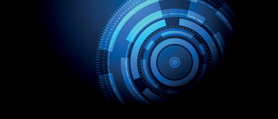  sfondo, cerchi, concentrici, futuristico