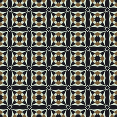 Obraz premium Geometric pattern. Seamless vector background. Ethnic graphic design.