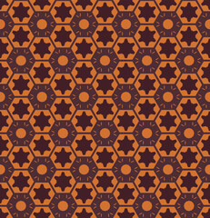 Geometric pattern. Seamless vector background. Ethnic graphic design.	