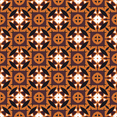 Geometric pattern. Seamless vector background. Ethnic graphic design.	