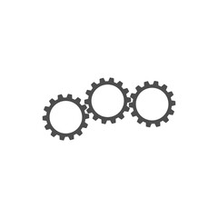 Gear Icon set design illustration