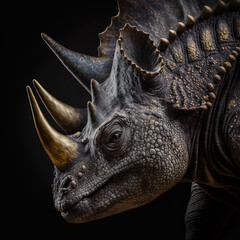 Fototapeta na wymiar Triceratops Dinosaur