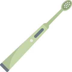 Electric toothbrush dental icon. Flat illustration of Electric toothbrush dental vector icon for web design isolated