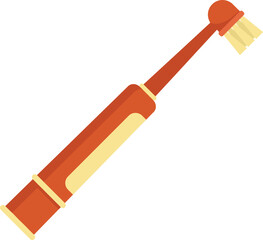 Electric toothbrush protection icon. Flat illustration of Electric toothbrush protection vector icon for web design isolated