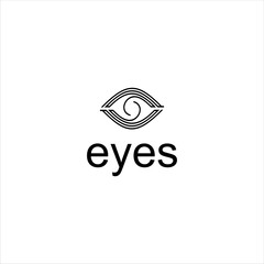 Eye Vision Logo Design vector