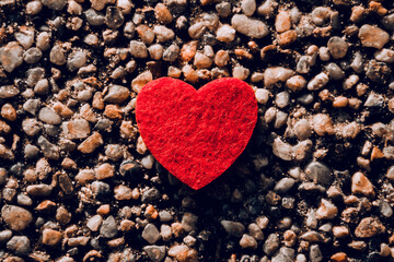 textile heart 