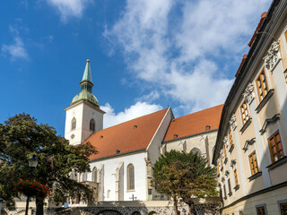 st. martin's cathedral, bratislava slovakia