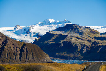Obraz premium Landscape in Skaftafell area, Iceland
