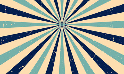 Blue vintage background with lines