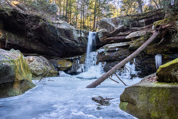 Frozen Waterfall