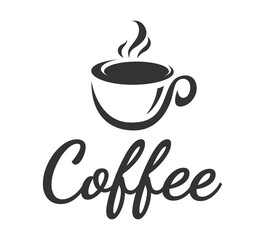 Coffee Logo. Coffee Label. Vector Illustration