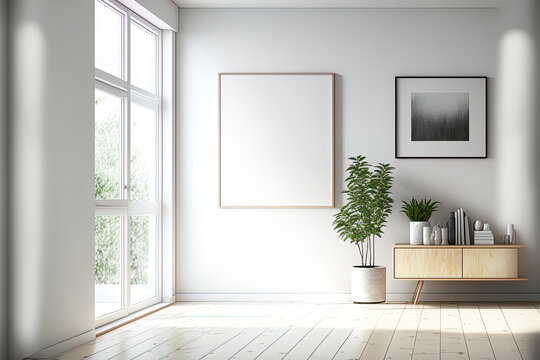 contemporary home decor. Generative AI