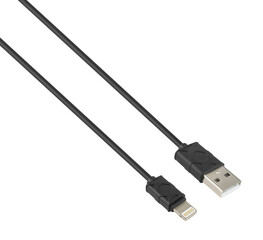 cable with USB and Lightning connector