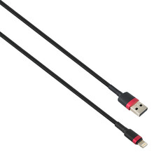 Cable with USB and Lightning connector