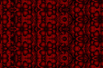 holiday velvet red valentine heart pattern saint valentines day gift box paper