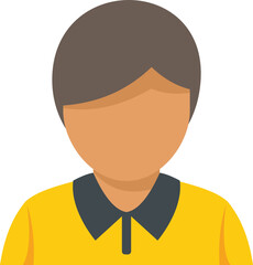 Referee icon flat vector. Football soccer. Card judge isolated