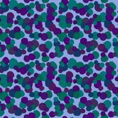 Abstract circle seamless watercolor paint polka dots pattern for wrapping paper and fabrics and linens