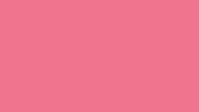 Two hearts on Pink background Intro Motion graphic Romantic looped animation on for Valentine's day, St. Valentines Day,Mother's day, Wedding anniversary. Space for text on the left