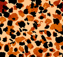 Seamless leopard pattern can be used for graphic design textile design or web design.
