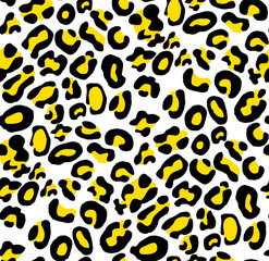 Seamless leopard pattern can be used for graphic design textile design or web design.
