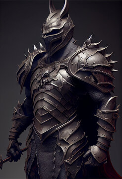 dragon scale armor ai art 
