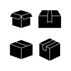 Box icon vector for web and mobile app. box sign and symbol, parcel, package
