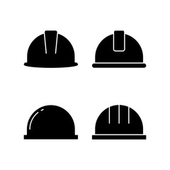 Helmet icon vector for web and mobile app. Motorcycle helmet sign and symbol. Construction helmet icon. Safety helmet