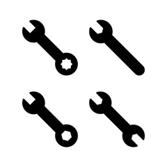 Wrench icon vector for web and mobile app. repair icon. tools sign and symbol