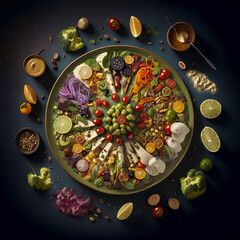 Naklejka premium High quality photographs of food, food dishes, desserts, decoration, gourmet, ice cream, sweets and much more.