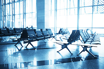 airport interior, business hall transportation