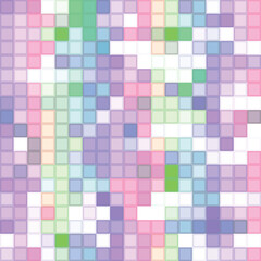 Seamless pattern with colorful squares