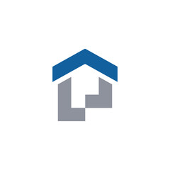 Fototapeta premium Home real estate icon vector illustration template design, home logo.