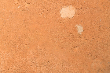 Clay wall texture of ancient rural house in China