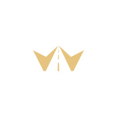 The King's Crown logo is combined with the shape of the street, Icon Crown Street.