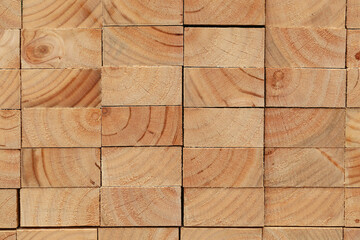 木材の積木年輪模様　テクスチャ背景素材