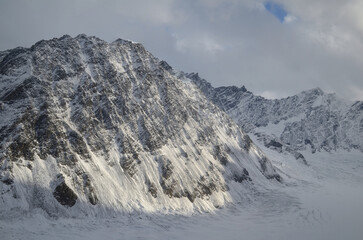 snow covered mountain