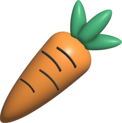 Carrot icon. 