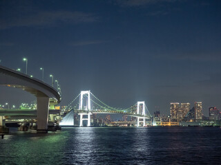 Fototapeta premium レインボーブリッジの夜景
