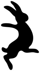 rabbit bunny silhouette