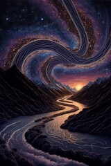 the endless stream of cosmic flow
